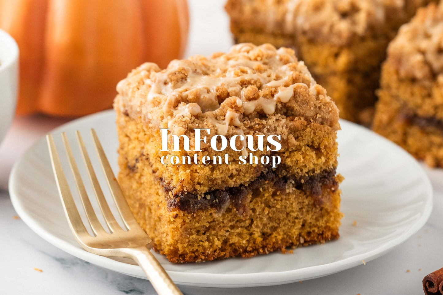 Pumpkin Coffee Cake- Exclusive