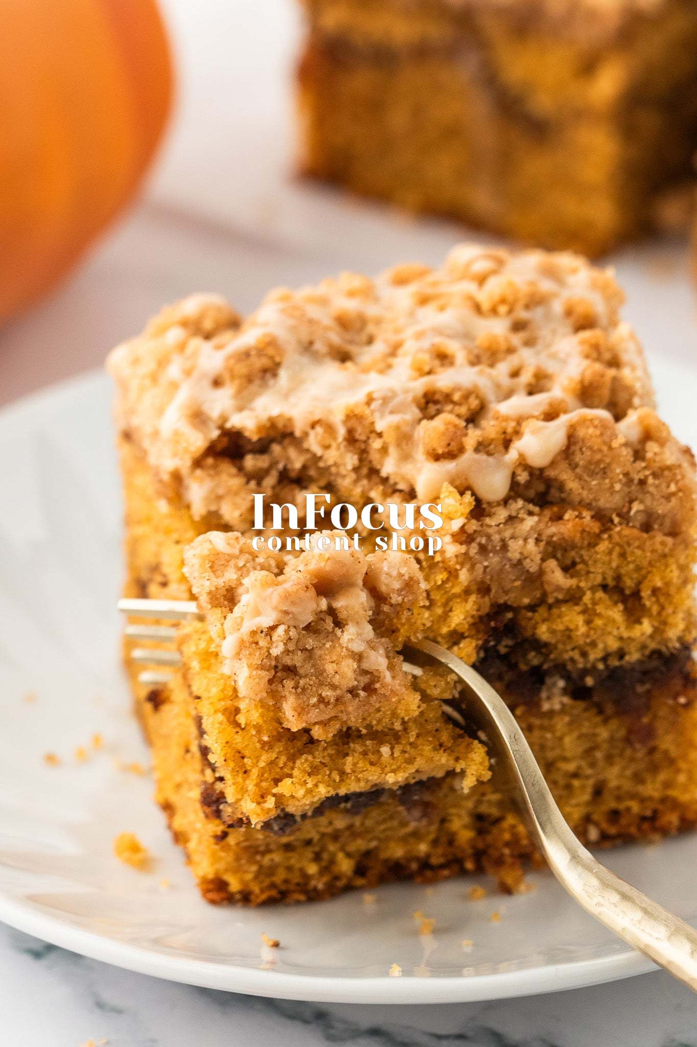 Pumpkin Coffee Cake- Exclusive