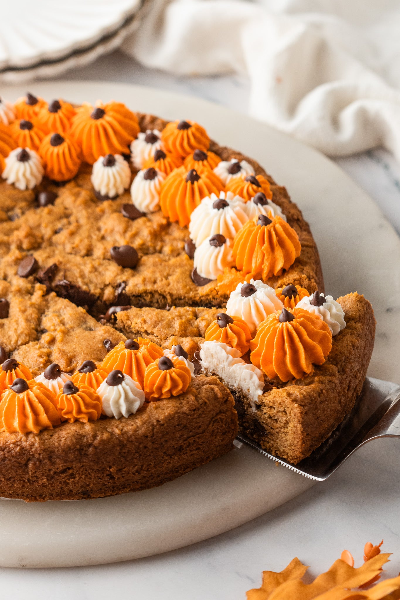 Pumpkin Chocolate Chip Cookie Cake- Exclusive