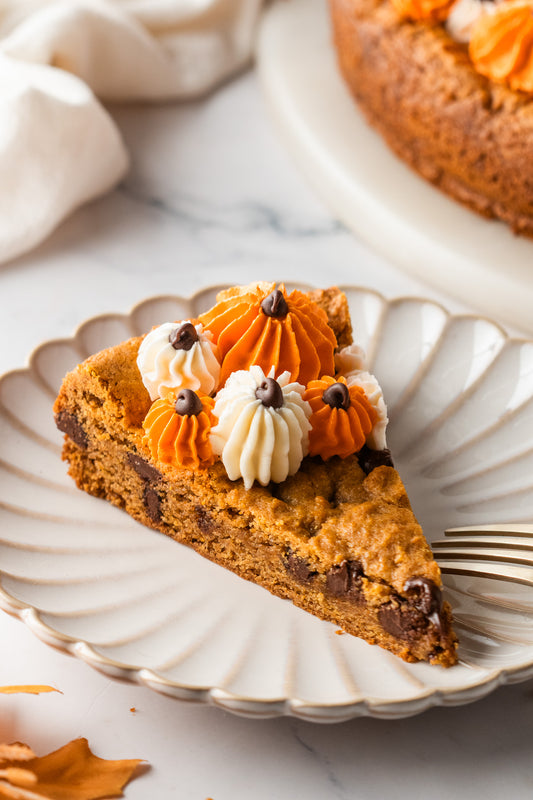 Pumpkin Chocolate Chip Cookie Cake- Exclusive