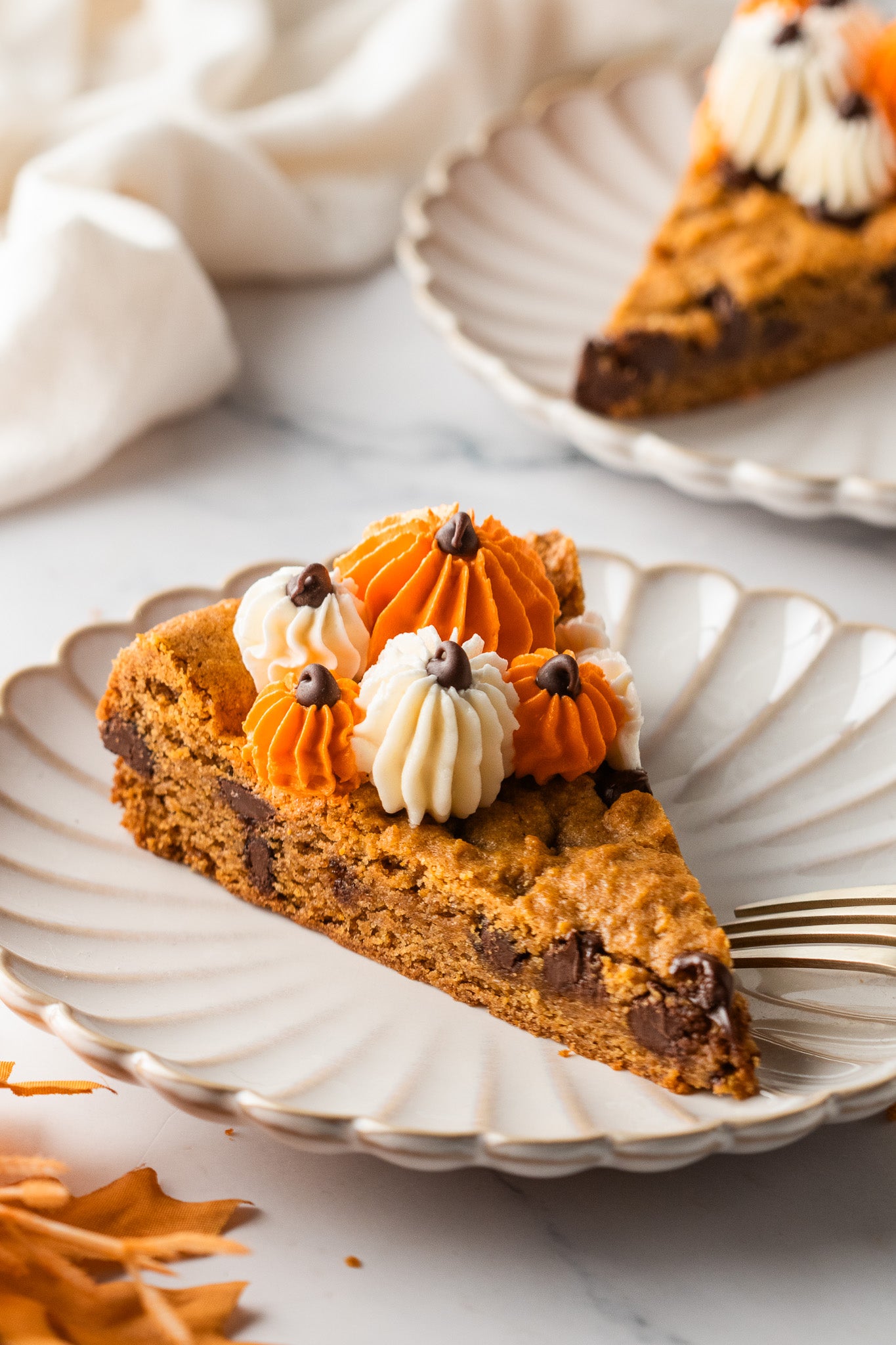 Pumpkin Chocolate Chip Cookie Cake- Exclusive