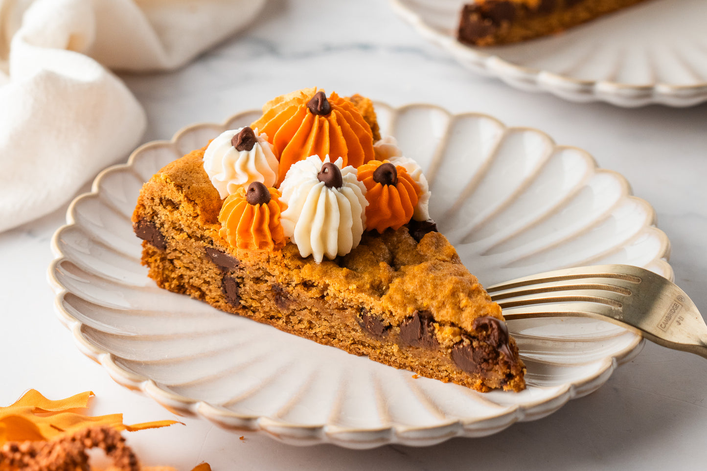 Pumpkin Chocolate Chip Cookie Cake- Exclusive