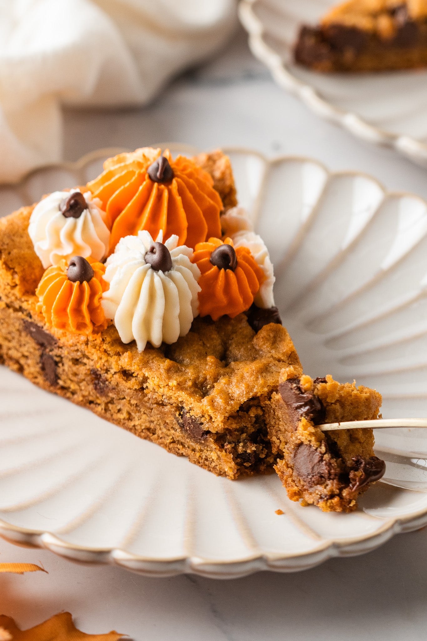 Pumpkin Chocolate Chip Cookie Cake- Exclusive
