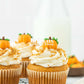 Pumpkin Cupcakes + Marzipan Pumpkins- Exclusive Bundle