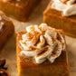 Caramel Pumpkin Pie Bars- Exclusive