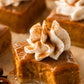 Caramel Pumpkin Pie Bars- Exclusive