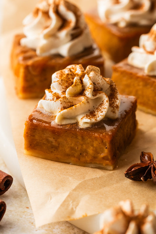 Caramel Pumpkin Pie Bars- Exclusive