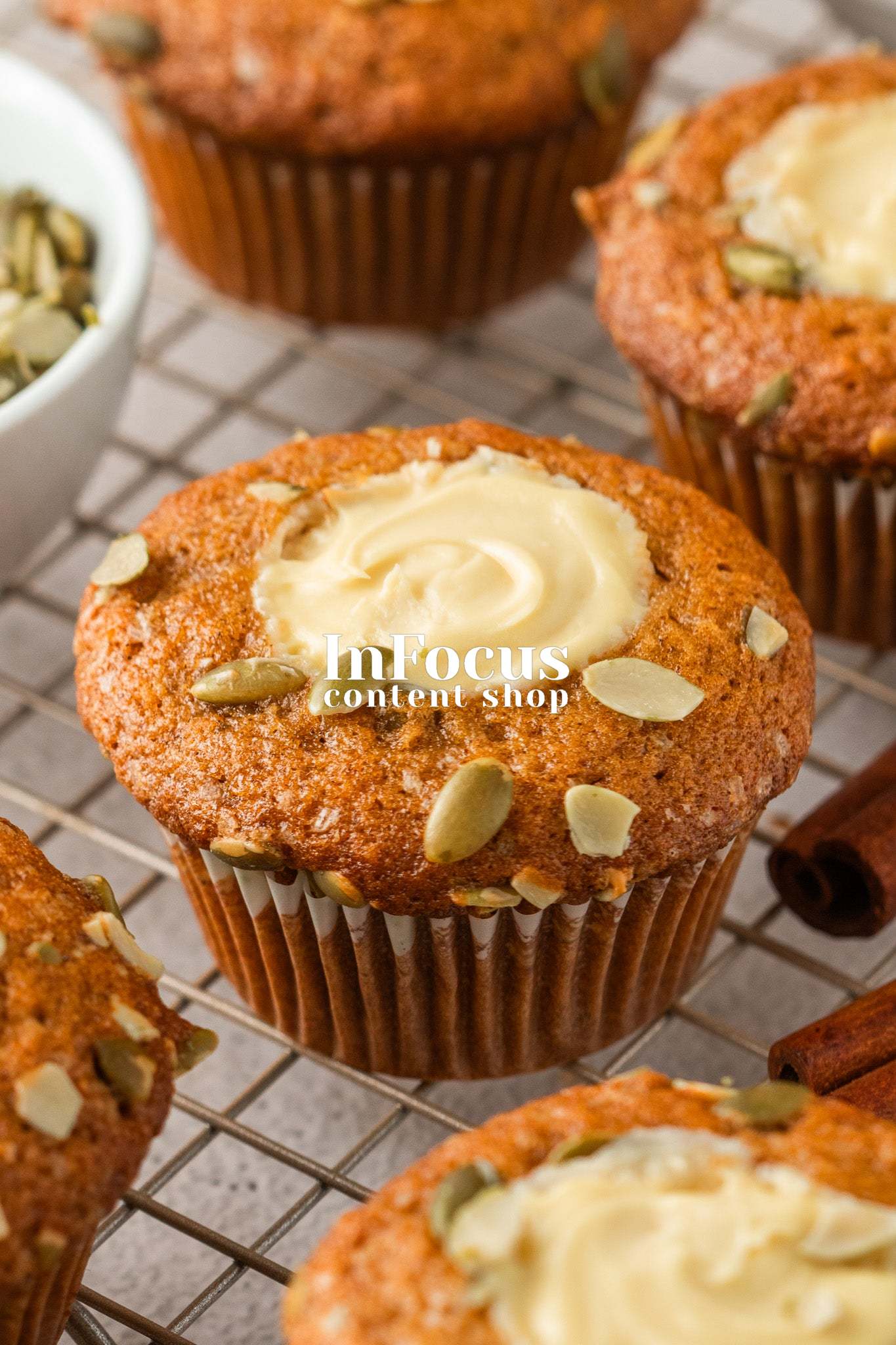 Pumpkin Cream Cheese Muffins (Starbucks Copycat)- Exclusive