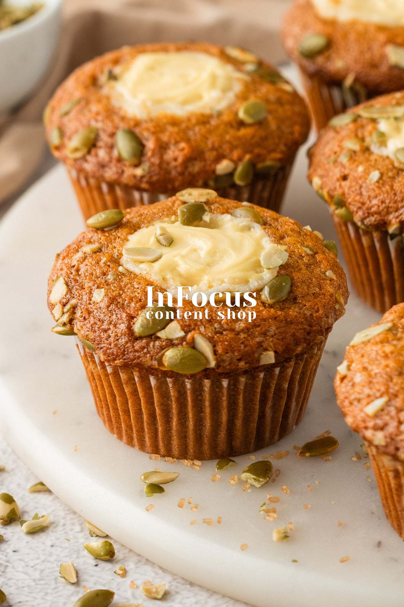 Pumpkin Cream Cheese Muffins (Starbucks Copycat)- Exclusive