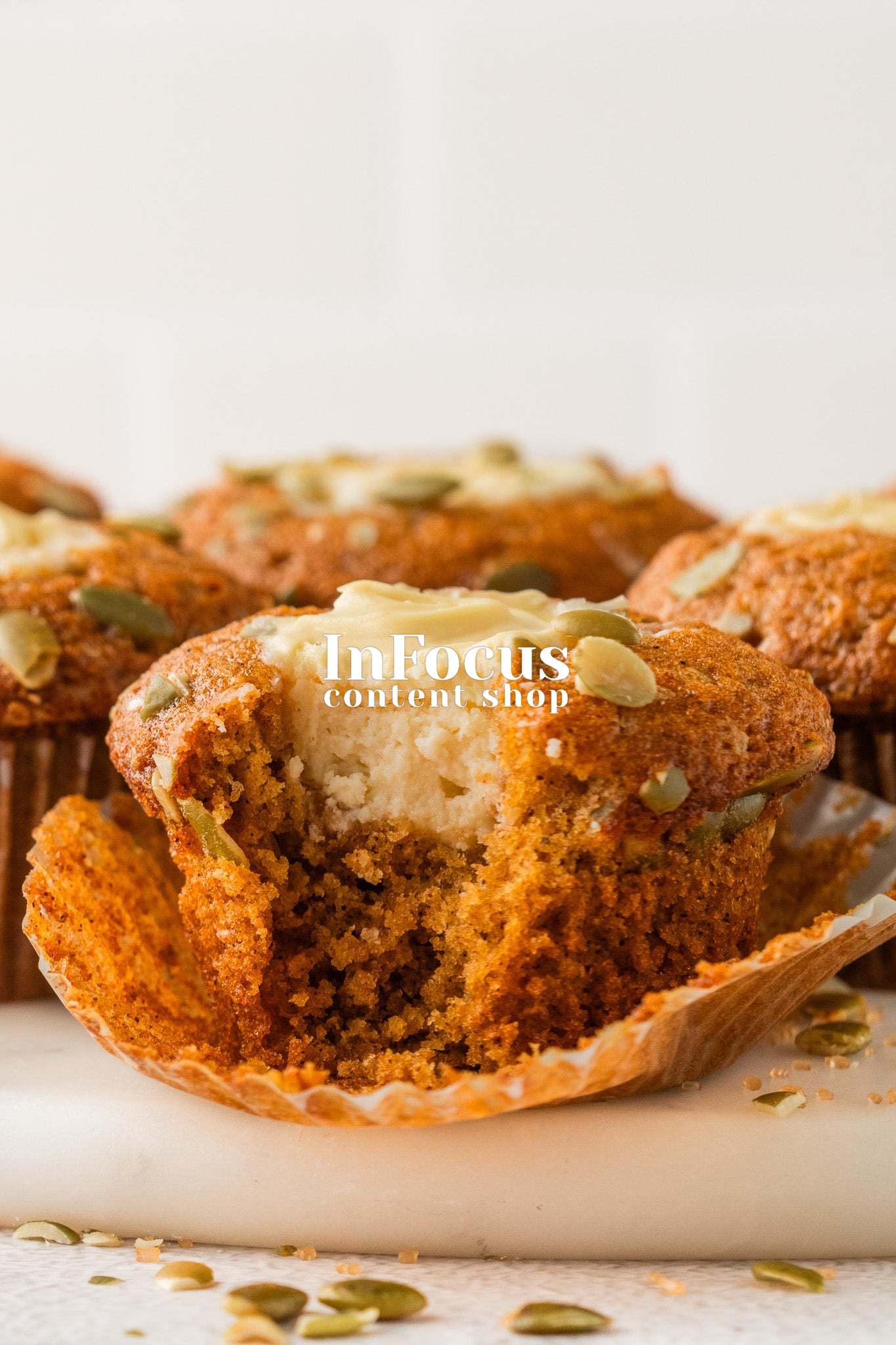 Pumpkin Cream Cheese Muffins (Starbucks Copycat)- Exclusive