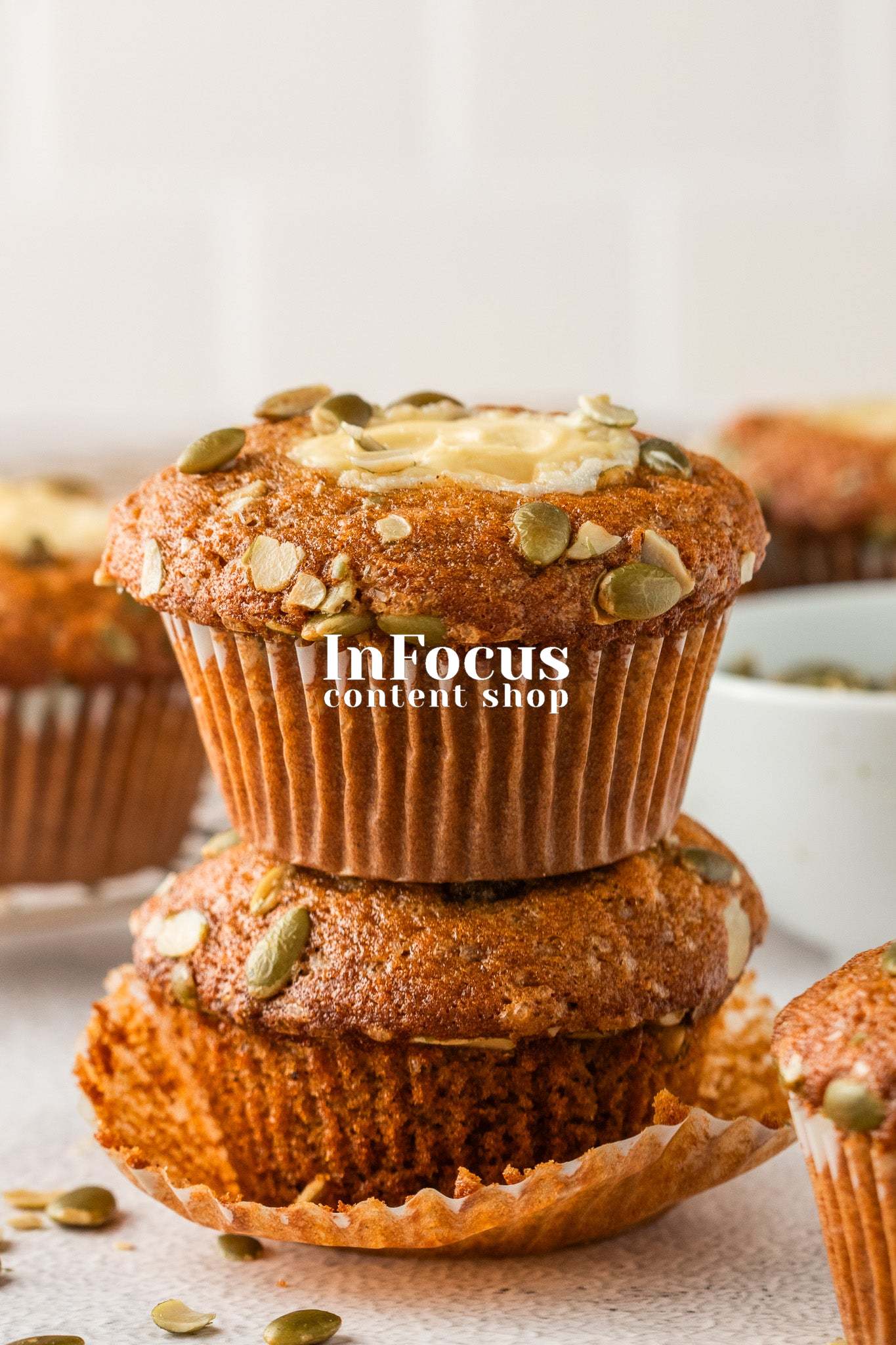 Pumpkin Cream Cheese Muffins (Starbucks Copycat)- Exclusive