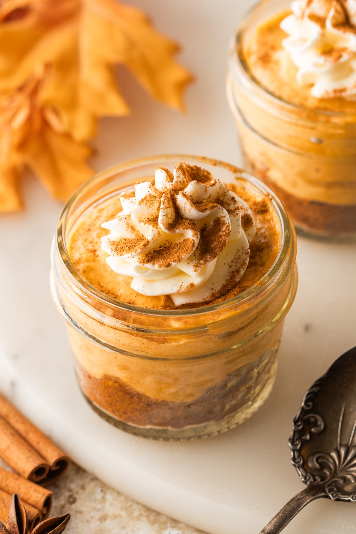 No-Bake Pumpkin Pie Jars- Exclusive