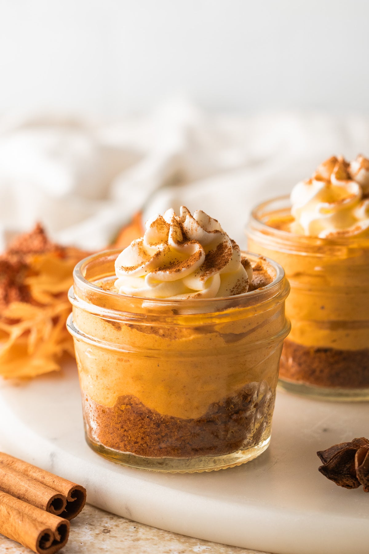 No-Bake Pumpkin Pie Jars- Exclusive