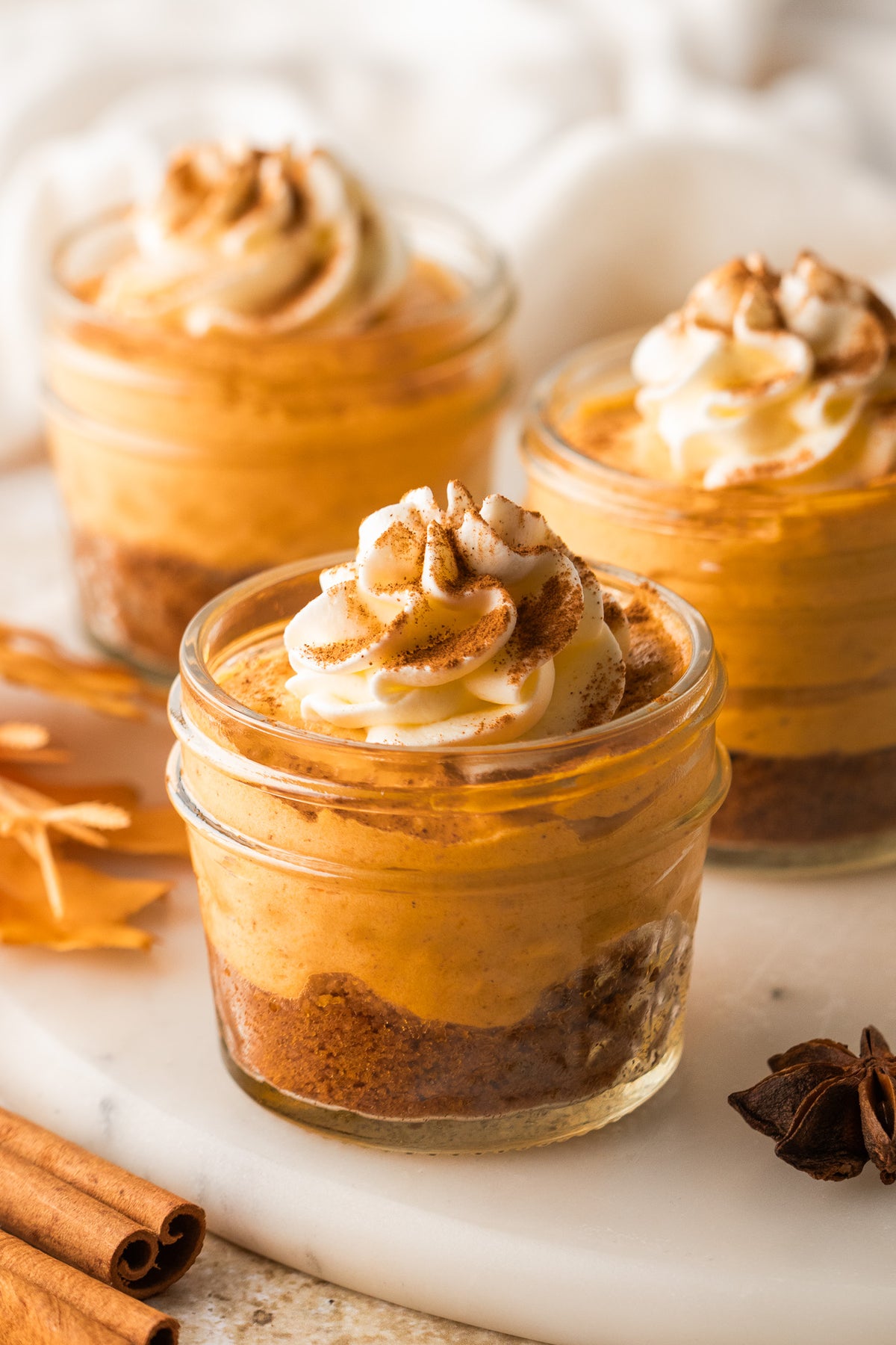 No-Bake Pumpkin Pie Jars- Exclusive