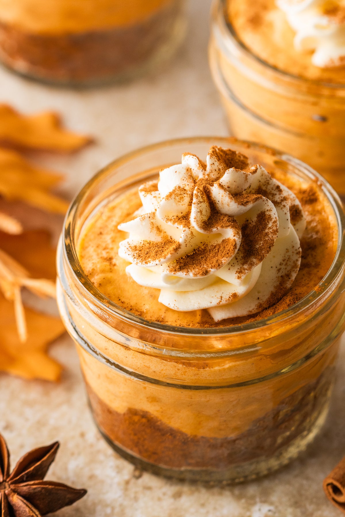 No-Bake Pumpkin Pie Jars- Exclusive