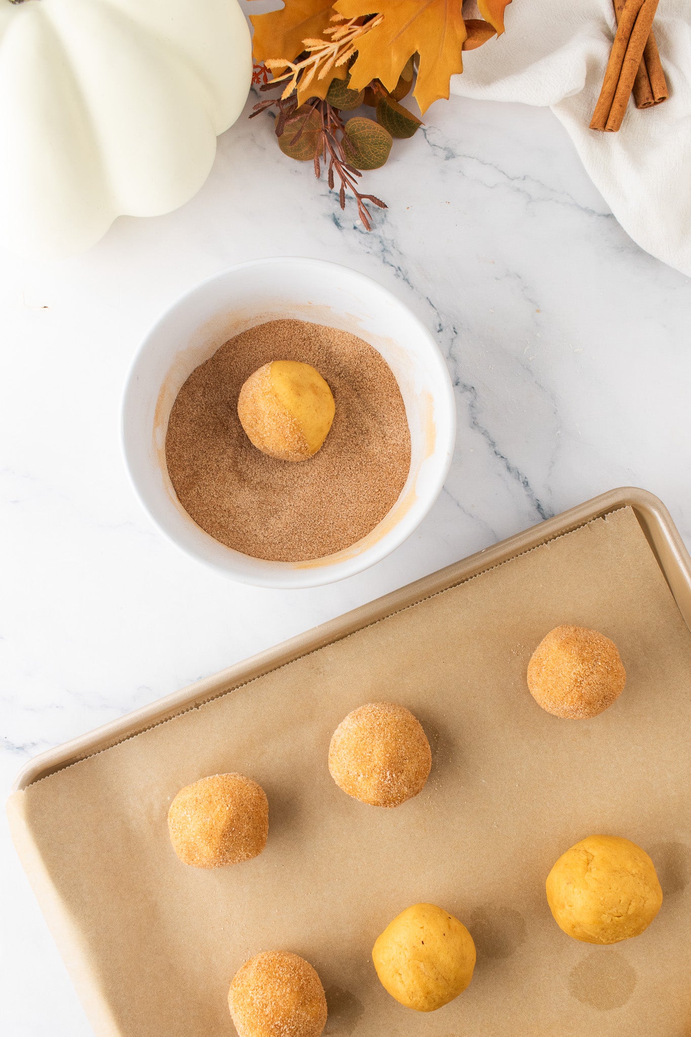 Pumpkin Snickerdoodle Cookies- Exclusive