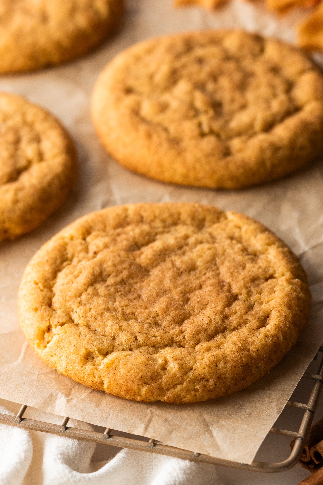 Pumpkin Snickerdoodle Cookies- Exclusive