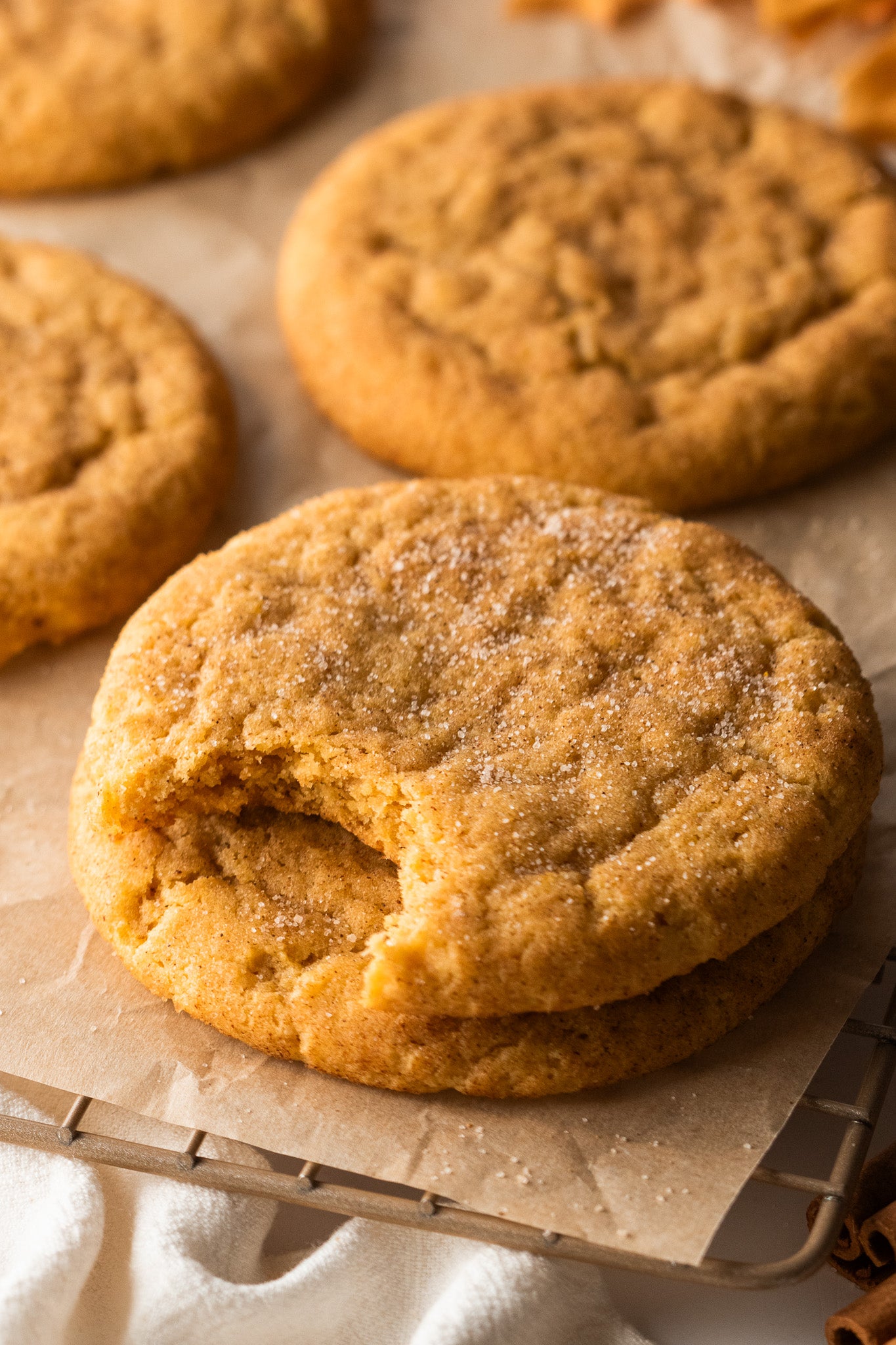 Pumpkin Snickerdoodle Cookies- Exclusive
