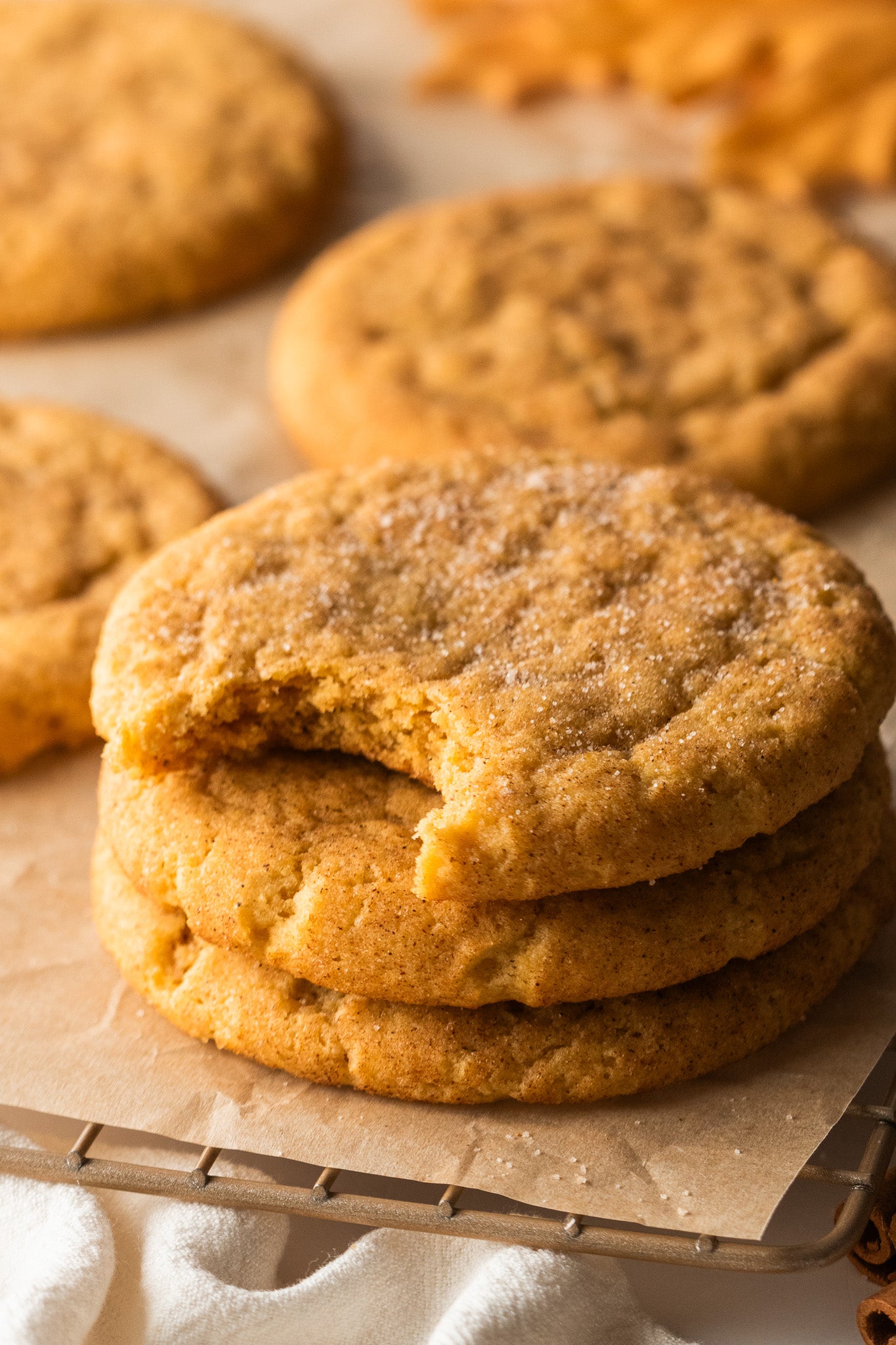 Pumpkin Snickerdoodle Cookies- Exclusive