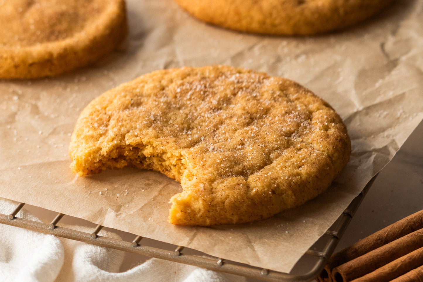 Pumpkin Snickerdoodle Cookies- Exclusive