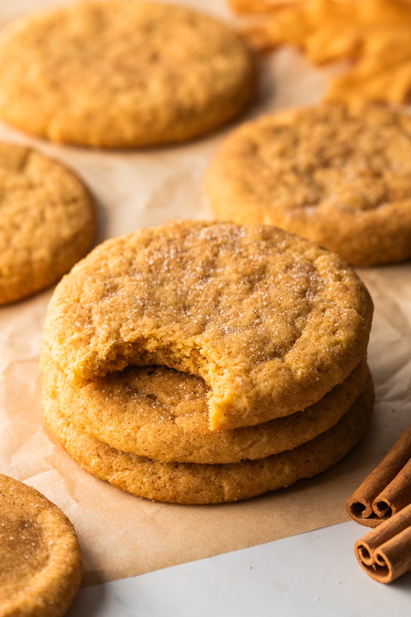 Pumpkin Snickerdoodle Cookies- Exclusive