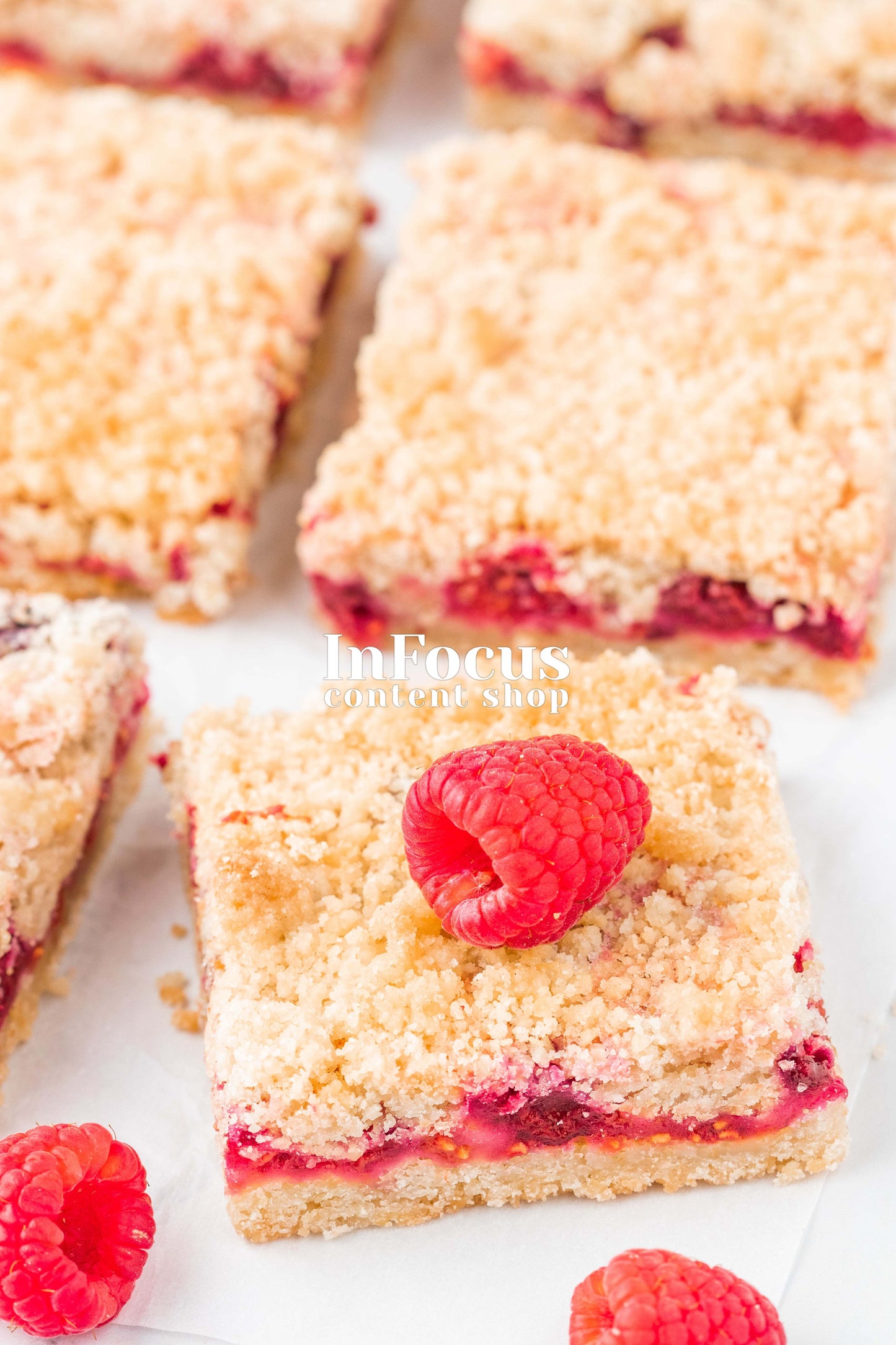 Raspberry Crumble Bars- Exclusive