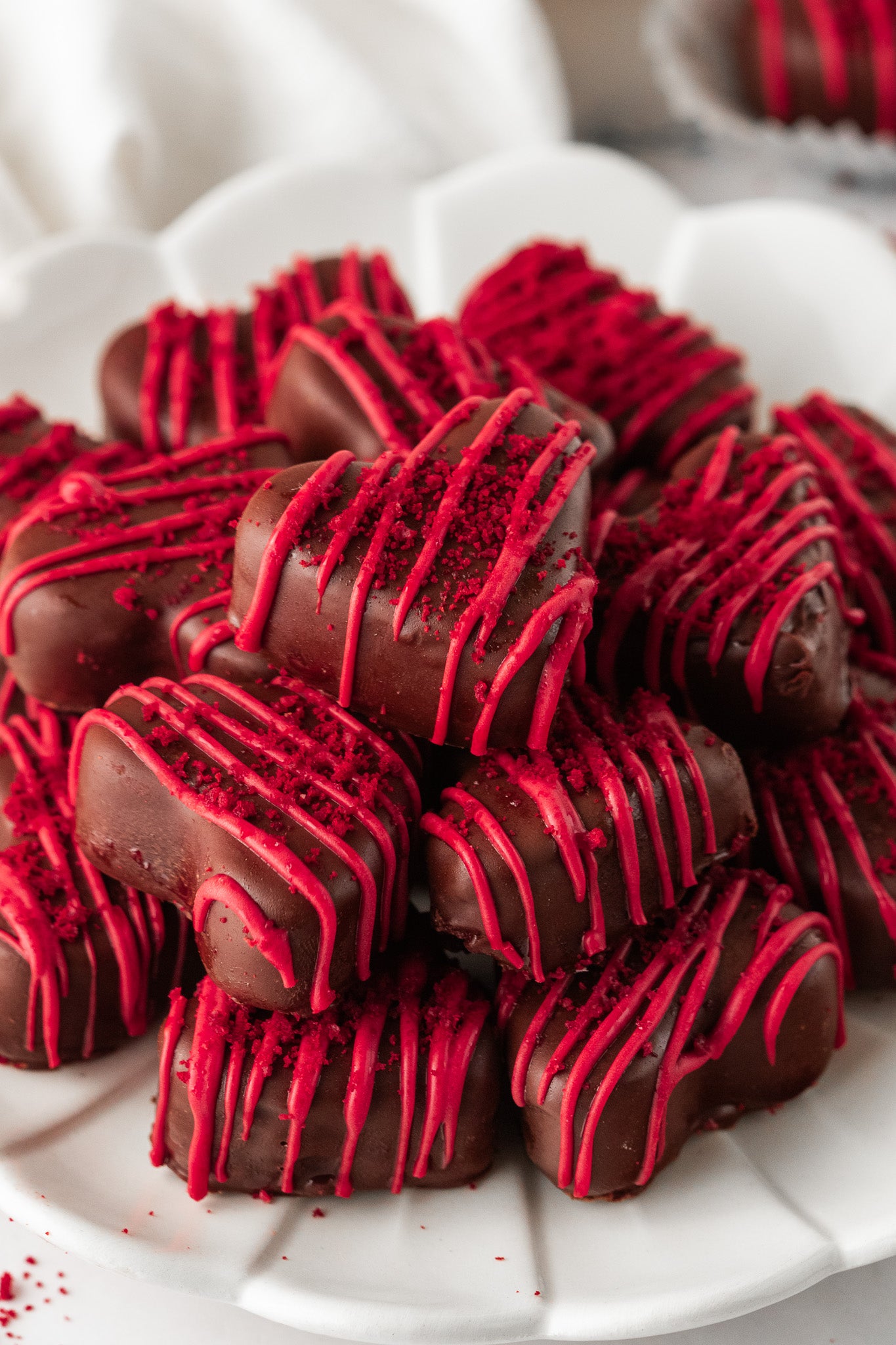 Red Velvet Heart Truffles- Exclusive