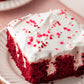 Red Velvet Cheesecake Poke Cake- Exclusive