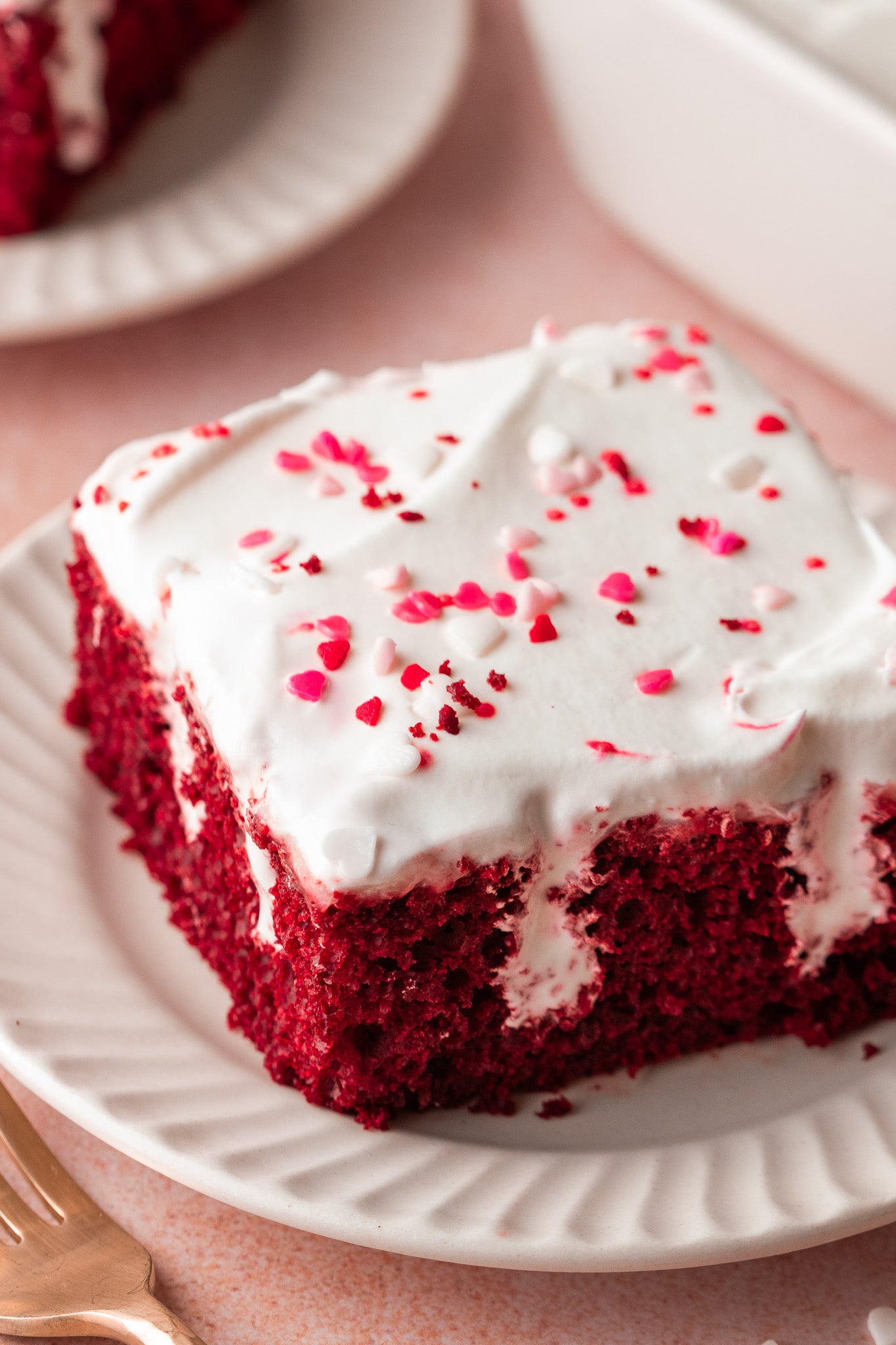 Red Velvet Cheesecake Poke Cake- Exclusive