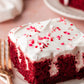 Red Velvet Cheesecake Poke Cake- Exclusive
