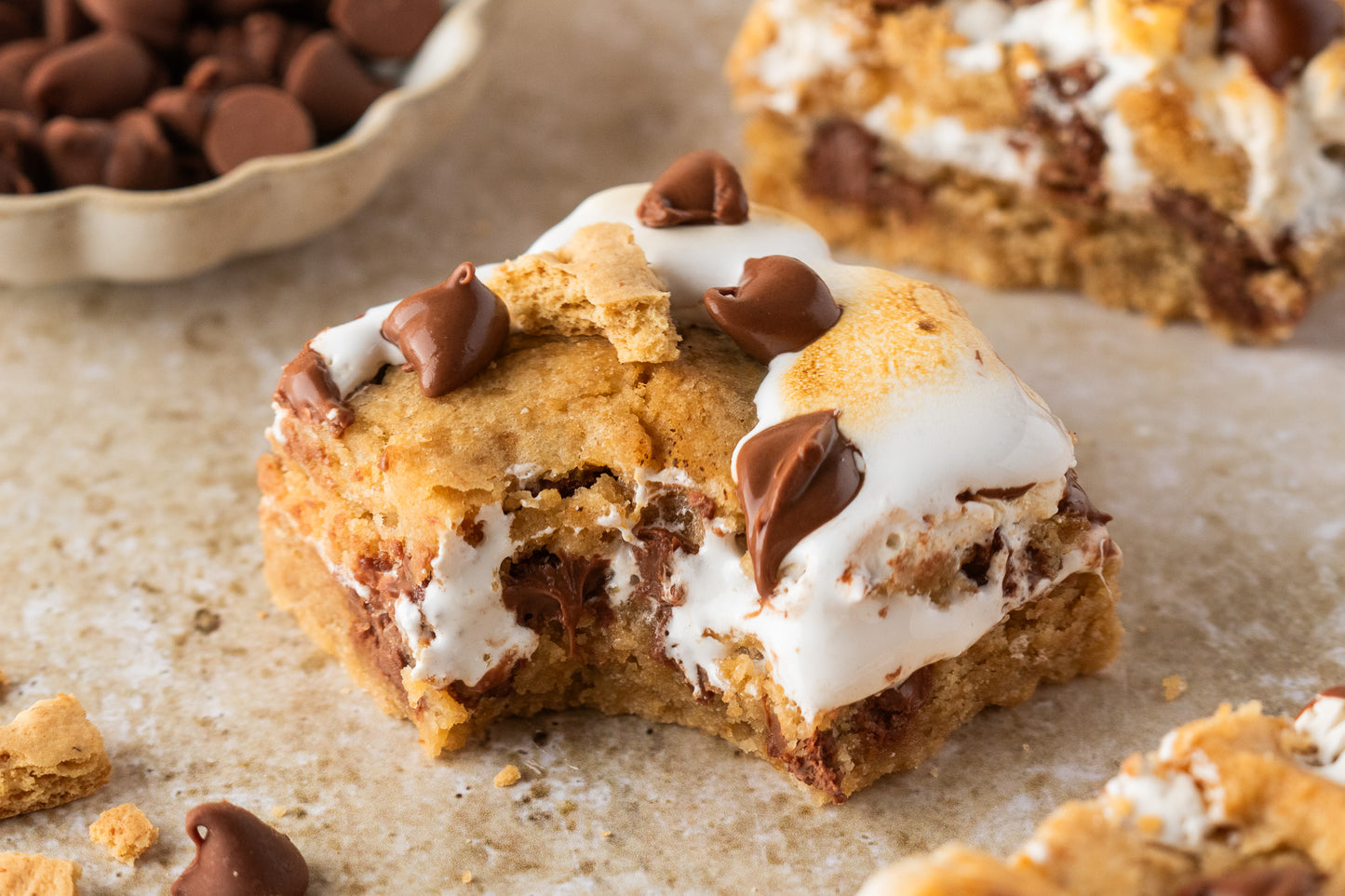 S'mores Cookie Bars- Exclusive