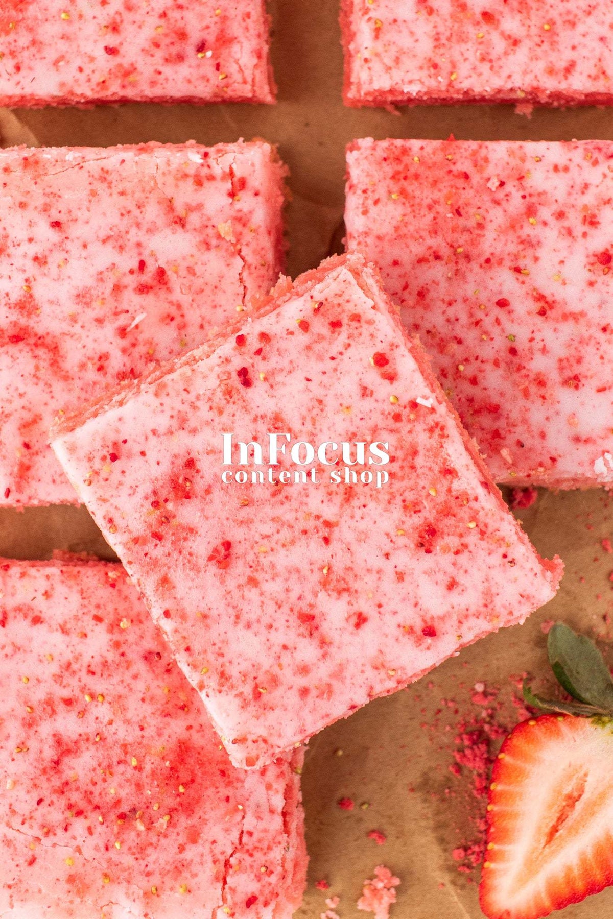 Strawberry Brownies- Exclusive