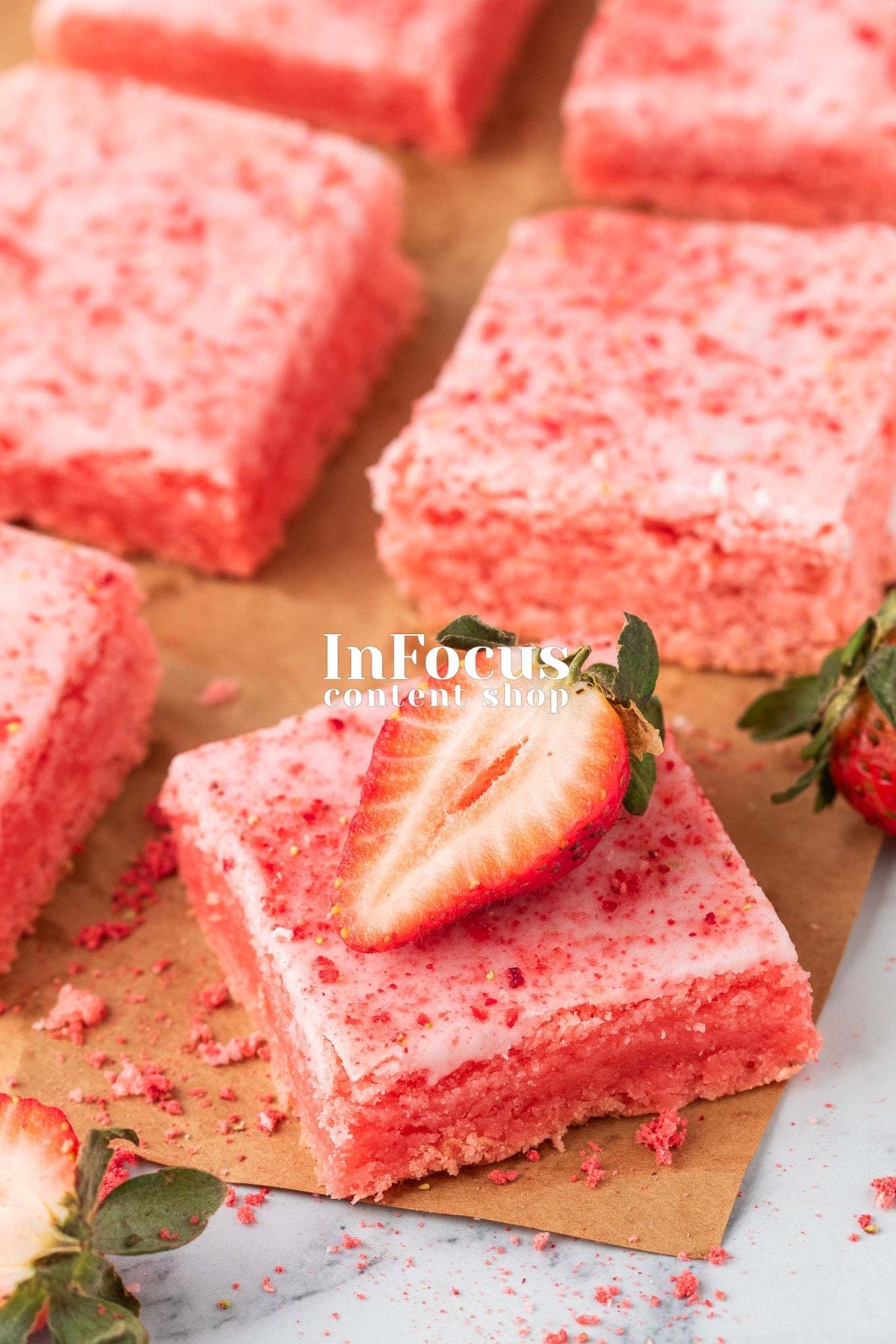 Strawberry Brownies- Exclusive