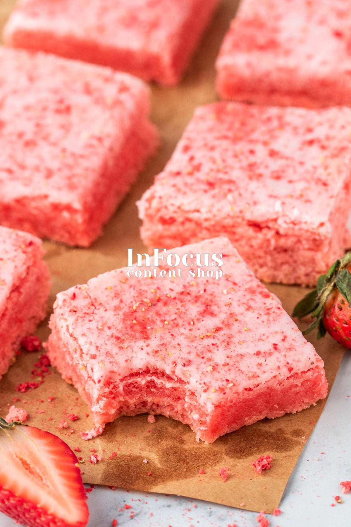 Strawberry Brownies- Exclusive