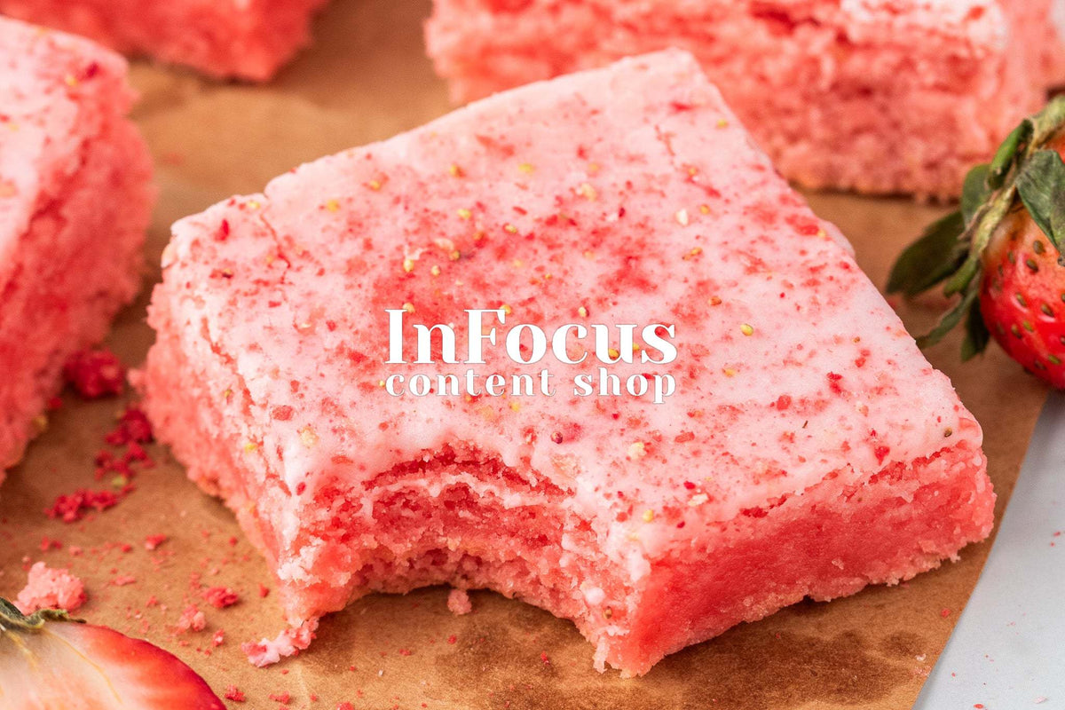 Strawberry Brownies- Exclusive