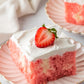 Strawberry Vanilla Poke Cake- Exclusive
