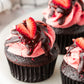 Chocolate Strawberry Cupcakes- Exclusive