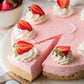 No-Bake Strawberry Cheesecake- Exclusive