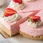 No-Bake Strawberry Cheesecake- Exclusive