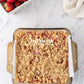 Strawberry Crumble Cheesecake Bars- Exclusive