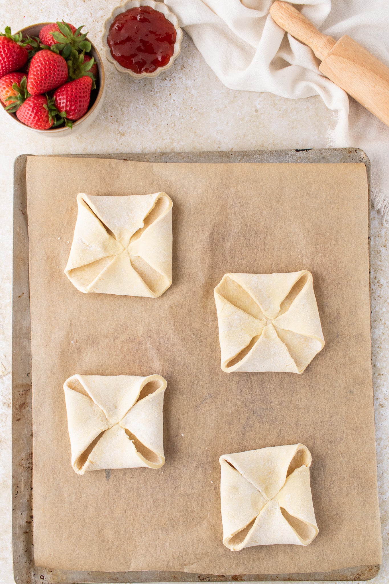 Strawberry Cream Cheese Danish- Exclusive