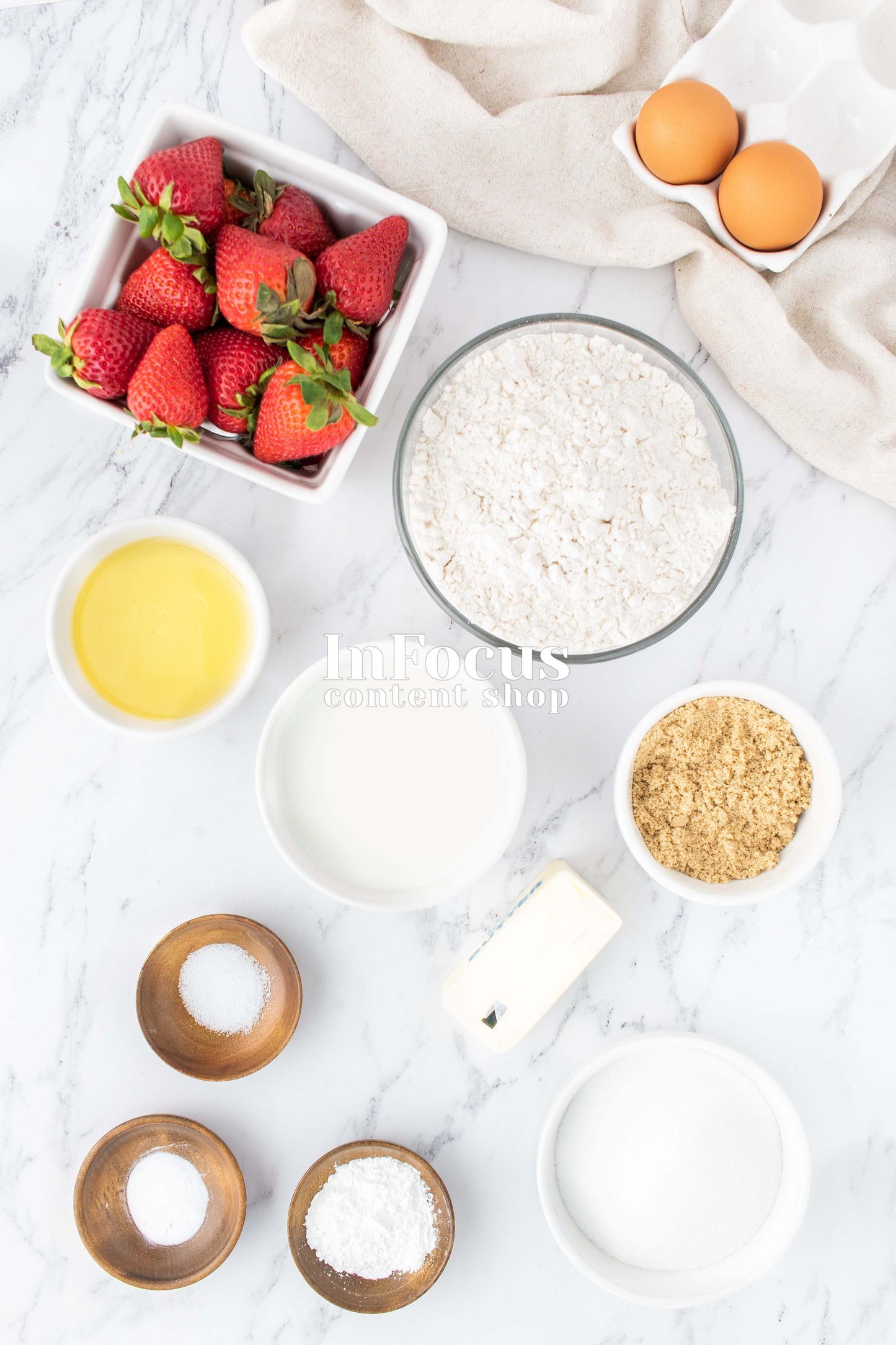 Strawberry Muffins- Exclusive