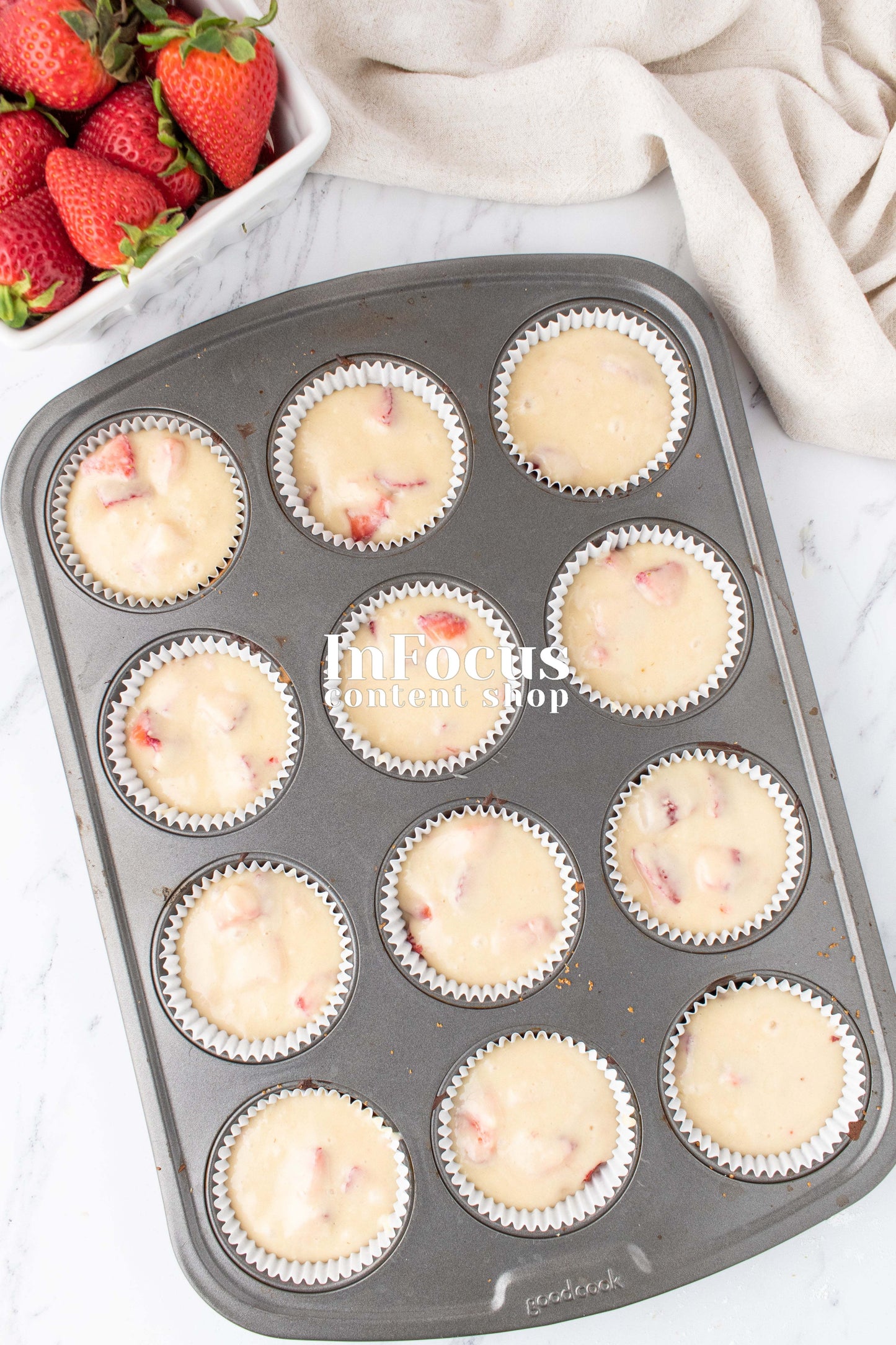 Strawberry Muffins- Exclusive