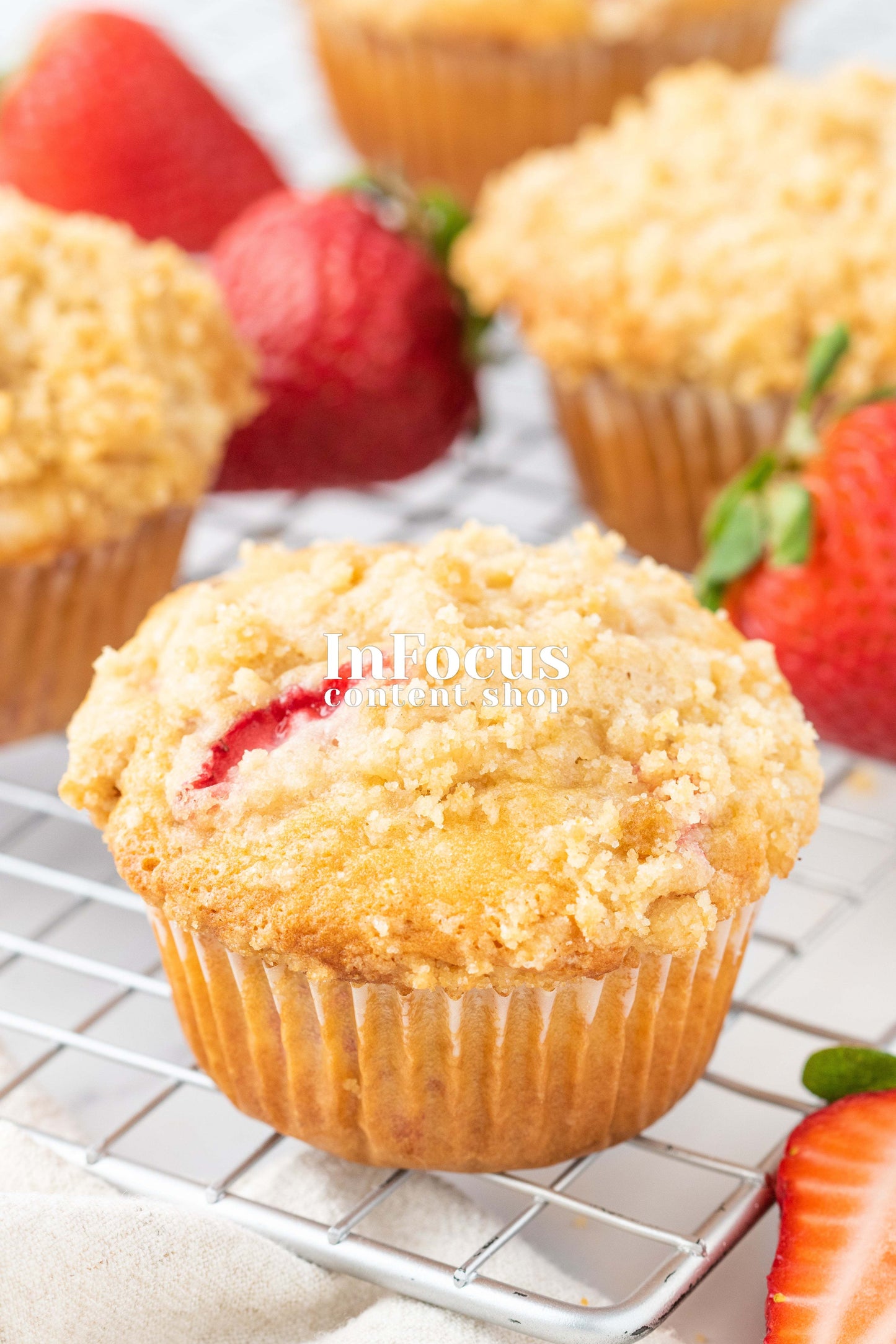 Strawberry Muffins- Exclusive