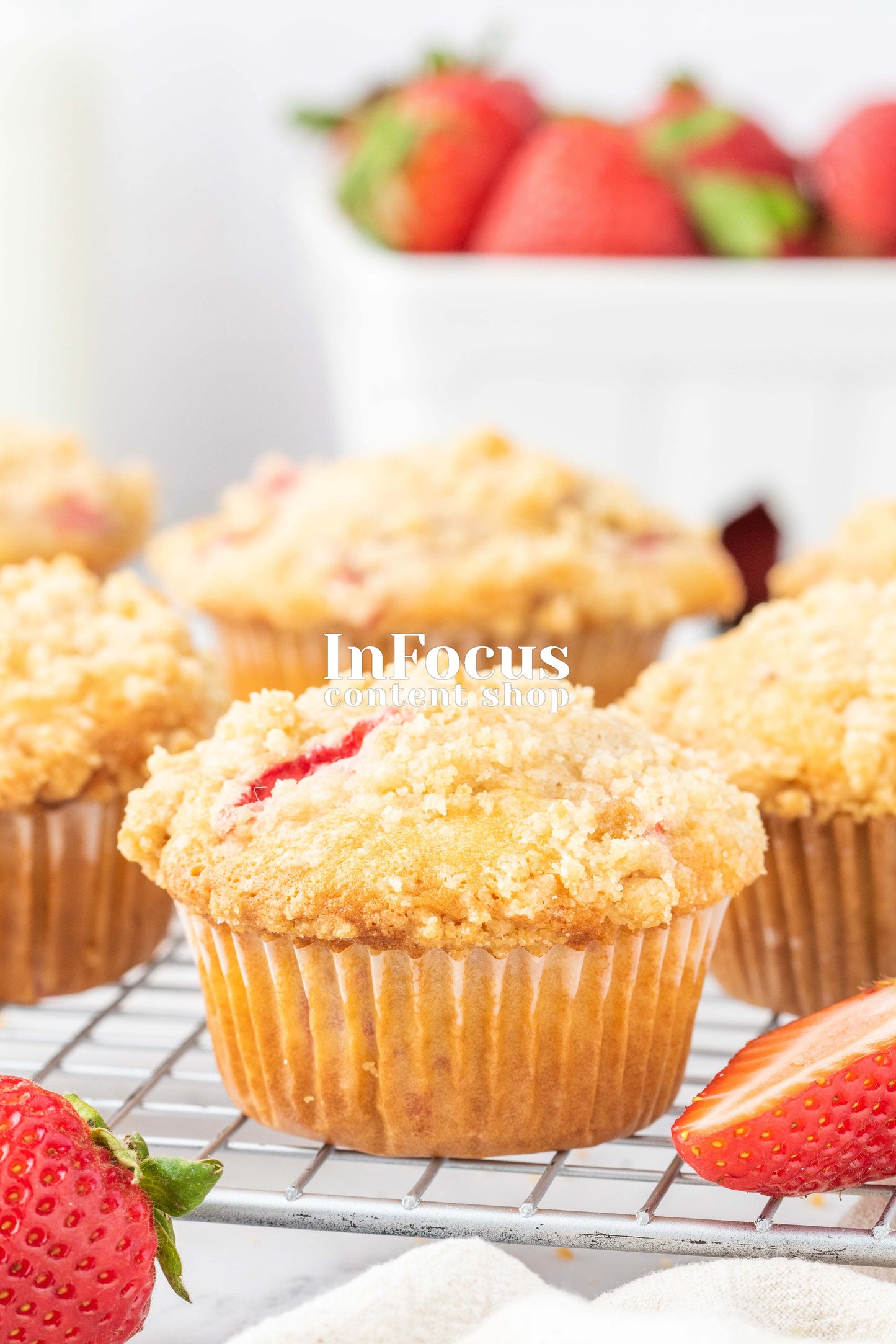 Strawberry Muffins- Exclusive