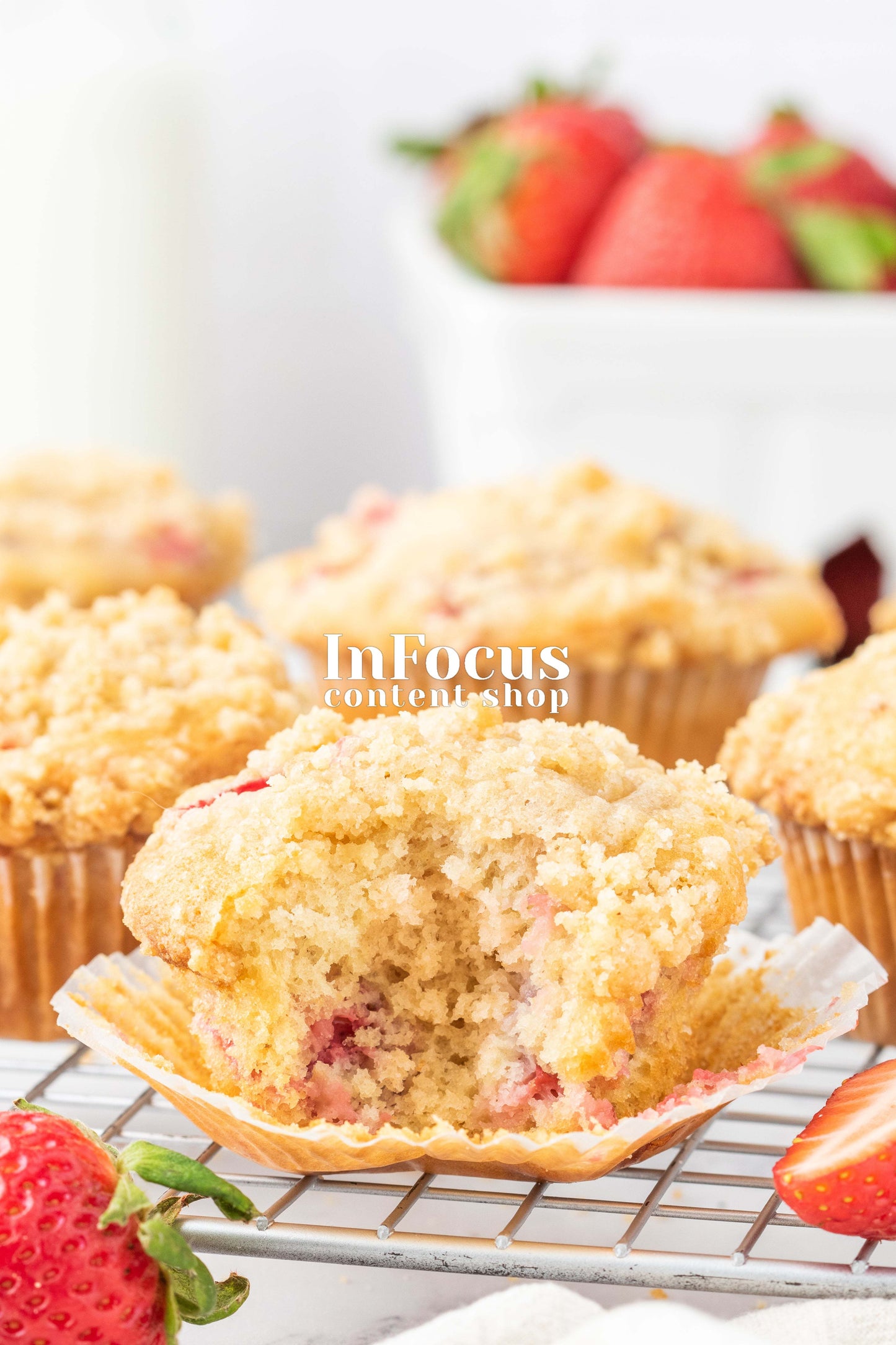 Strawberry Muffins- Exclusive
