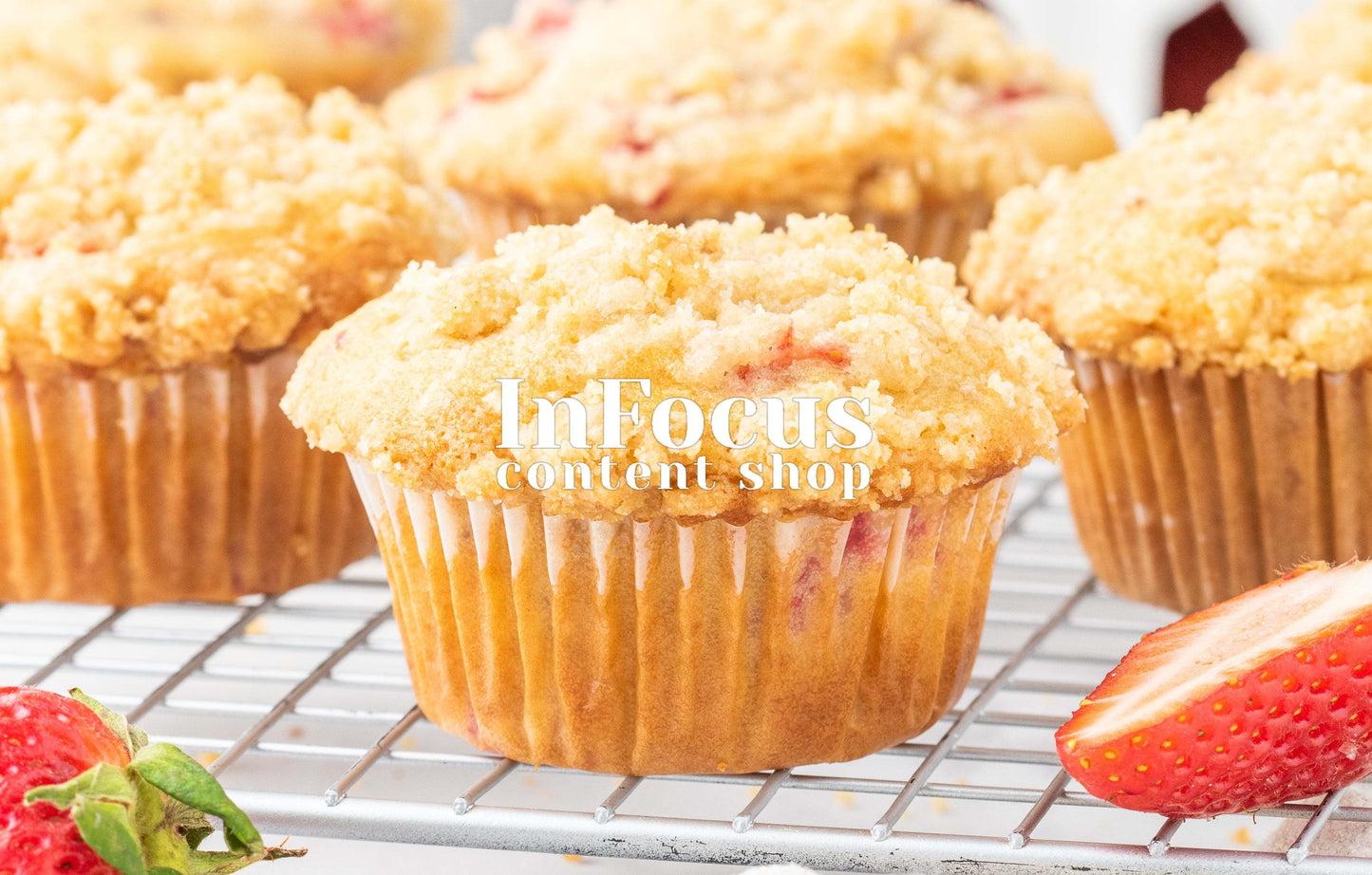 Strawberry Muffins- Exclusive