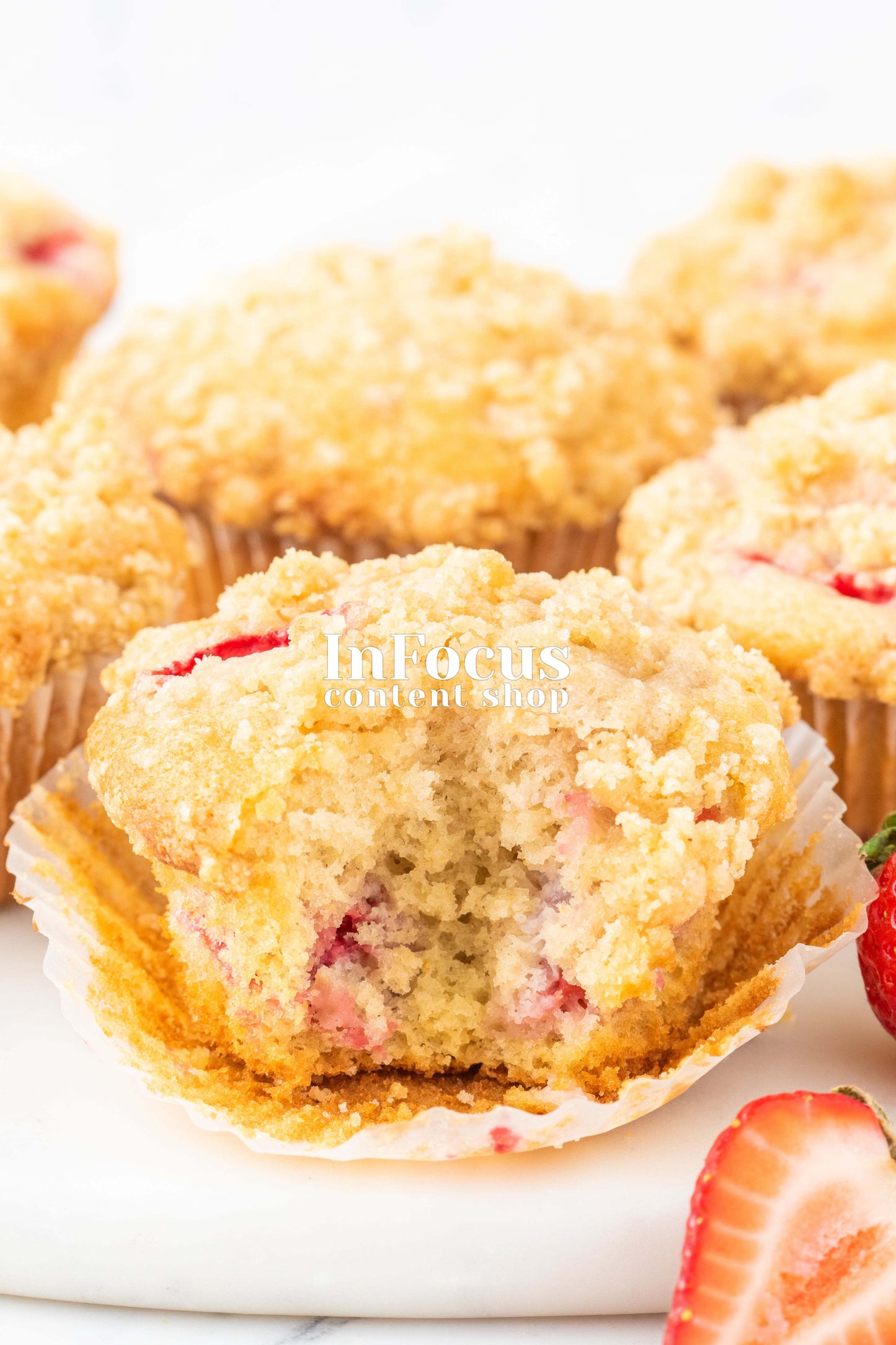 Strawberry Muffins- Exclusive