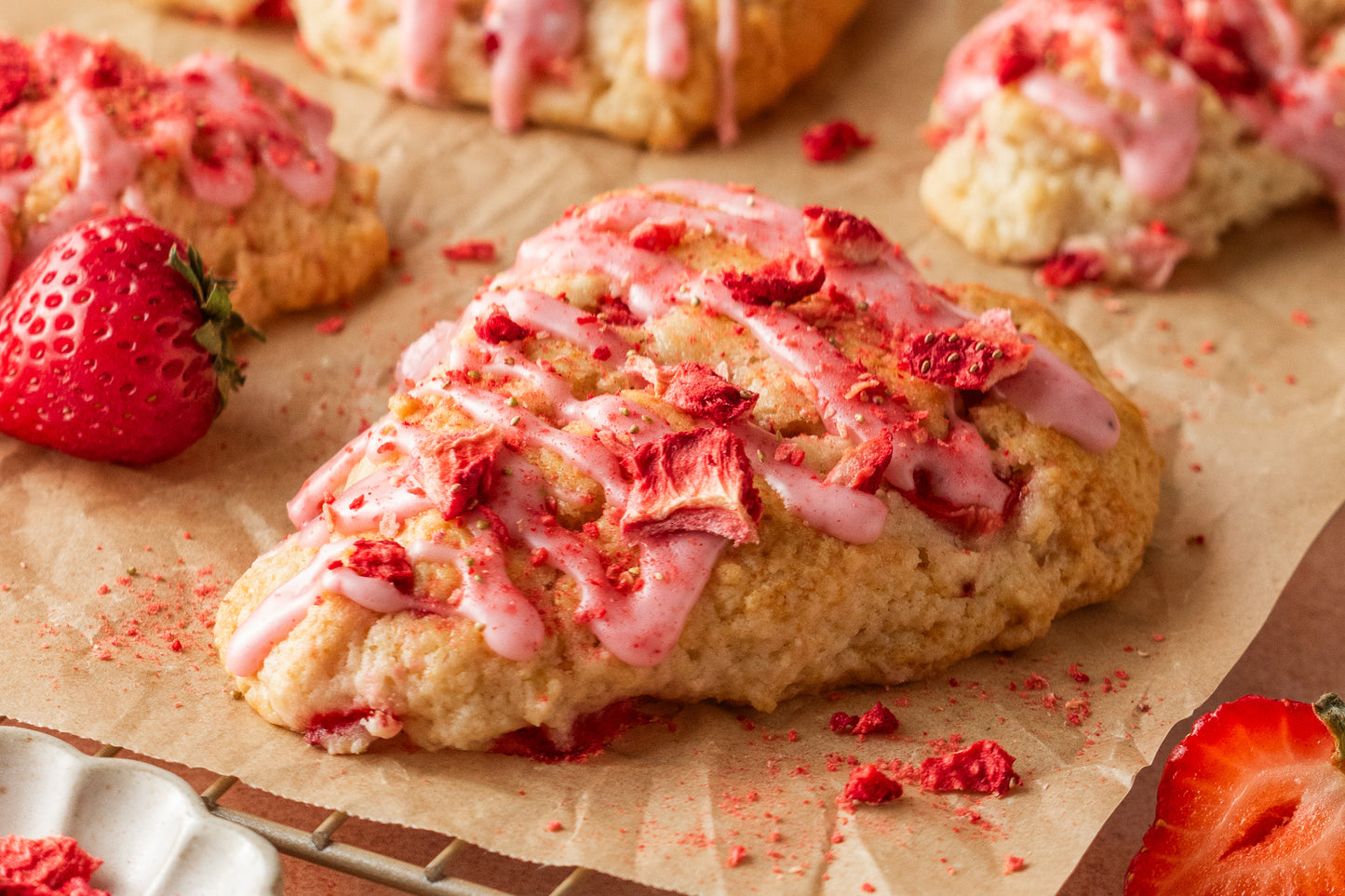 Strawberry Scones- Exclusive