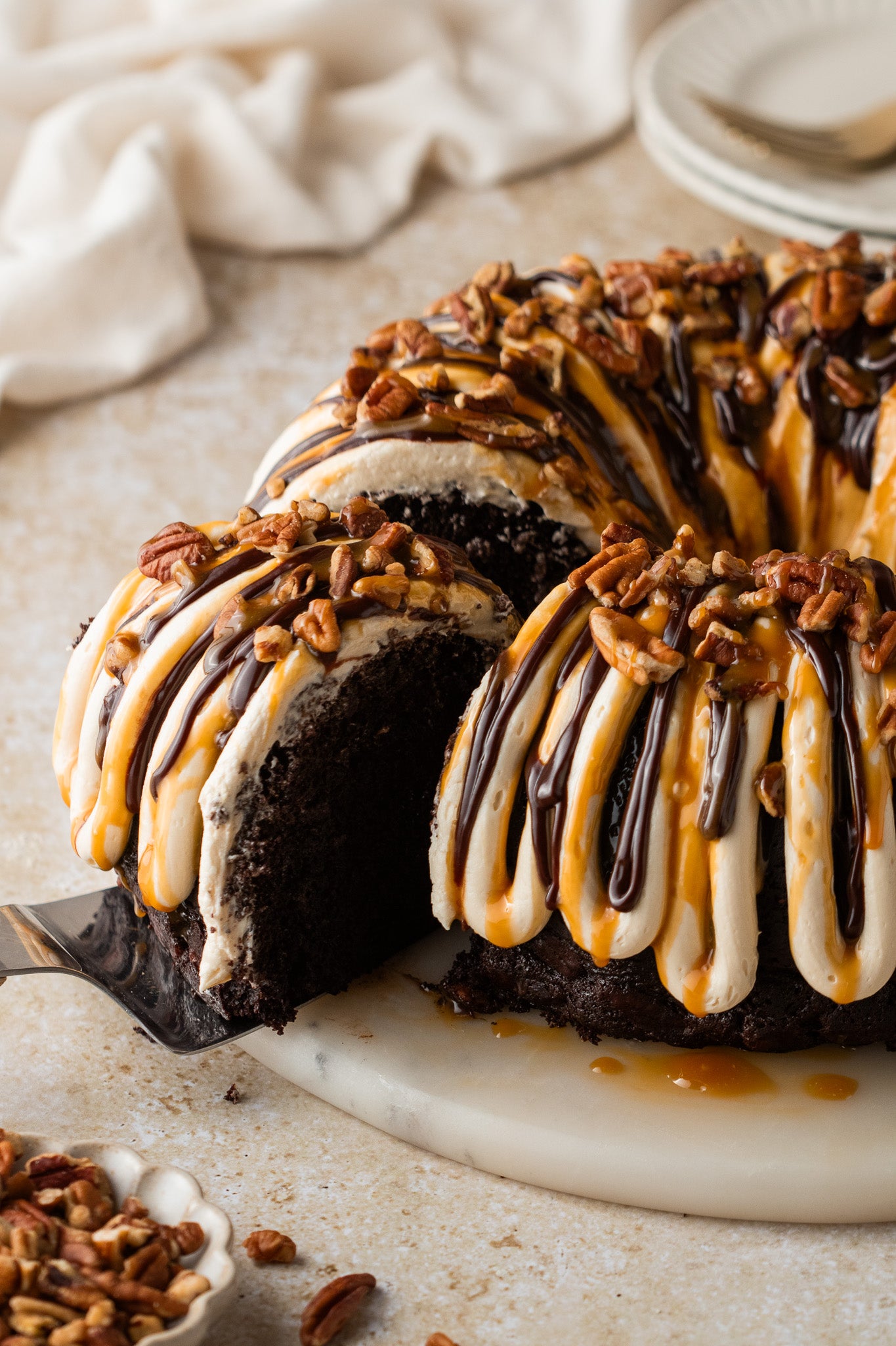 Turtle Bundt Cake- Exclusive